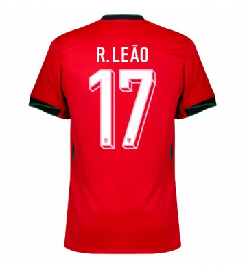 Portugal Rafael Leao #17 Hjemmebanetrøje EM 2024 Kort ærmer